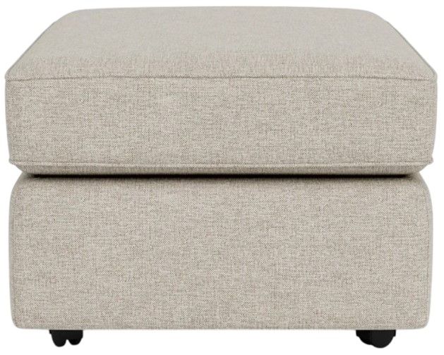 Flexsteel® Vail Silver Driftwood Cocktail Ottoman-2