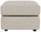 Flexsteel® Vail Silver Driftwood Cocktail Ottoman-2
