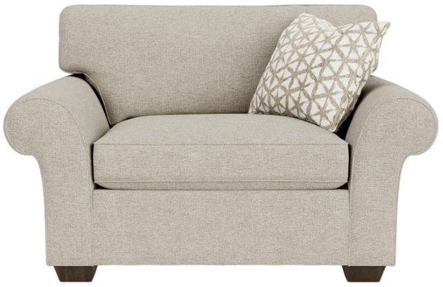 Flexsteel® Vail Silver Driftwood Chair and a Half-1