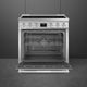 Smeg Professional Series 30" Stainless Steel Pro Style Induction Range-1