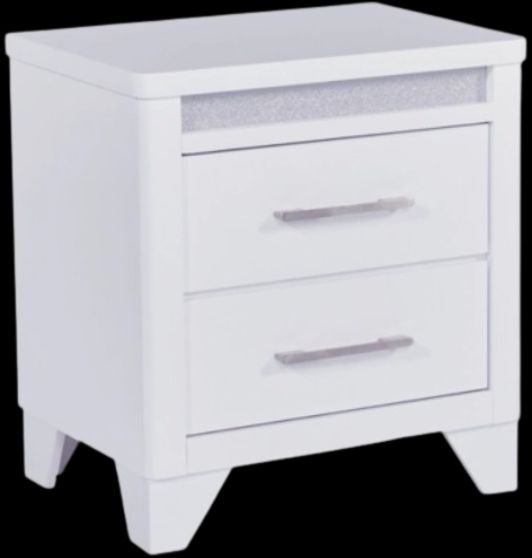Signature Design by Ashley® Jarlee White 2-Drawer Nightstand-0