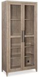 Bassett® Furniture Foster Natural Display Cabinet-0