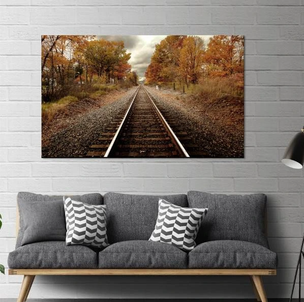 Yosemite Home Decor Autumn Rails Wall Art