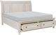 Homelegance® Bethel Antique White Eastern King Storage Sleigh Bed-3