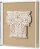 A & B Home Set of 2 Washed White Wall Art-2