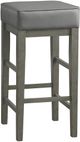 Mazin Furniture Pittsville Antique Gray Bar Stool-0