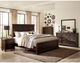 Mazin Furniture Cardano Driftwood Charcoal Wardrobe-3