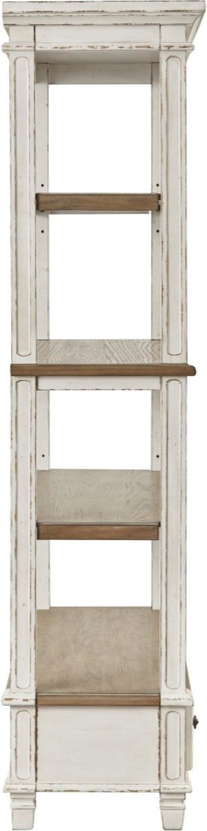 Signature Design by Ashley® Realyn Brown/White Bookcase-3