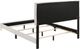 Coaster® Kendall White California King Upholstered Panel Bed-2