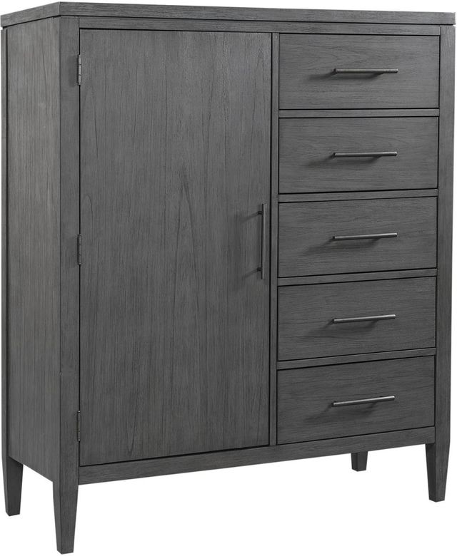 aspenhome® Preston Urbane Gray Door Chest Jarons Furniture Outlet