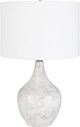 Surya Leland White Marbled Table Lamp-0