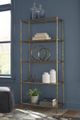 Signature Design by Ashley® Ryandale Antique Brass Bookcase-3
