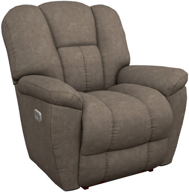 La-Z-Boy® Maverick Mink Power Rocking Recliner with Headrest and Lumbar-0