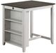 American Wholesale Furniture 3-Piece Charleston White Dining Set-1
