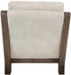 International Furniture Direct Xel-Ha II Dark Hay Brown/Ivory Accent Chair-4