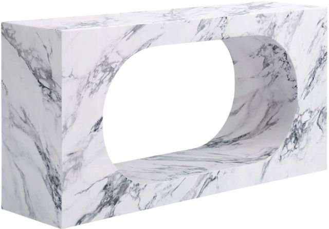 ACME Furniture Fritzy White Console Table-0