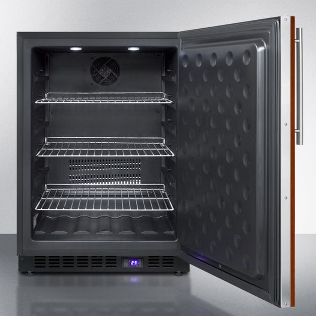 Summit® 4.7 Cu. Ft. Panel Ready Upright Freezer-2