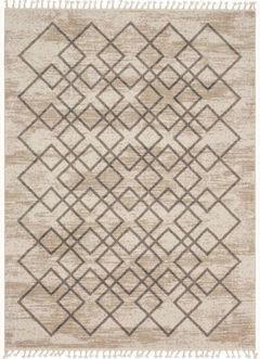 Karastan® Rendition Nova Oyster 2’x8' Runner Rug