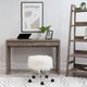 Linon Tracy Gray Parson Desk-1