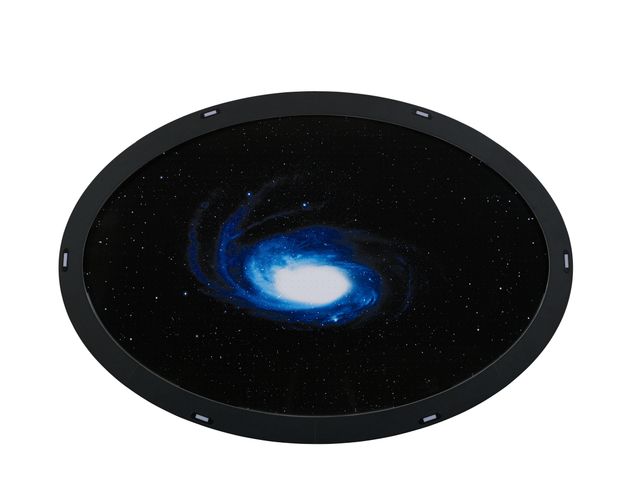 American Heritage Billiards Ellipse 6 Player Black Galaxy Air Hockey Table-2