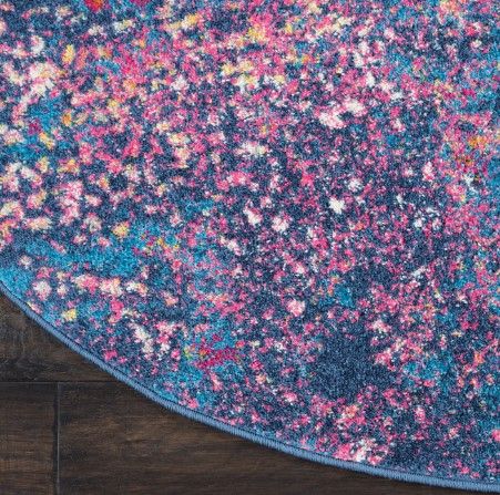 Nourison Home™ Passion 5'3" Round Style 2 Area Rug-1