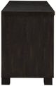 Signature Design by Ashley® Galliden Black 80" TV Stand-3
