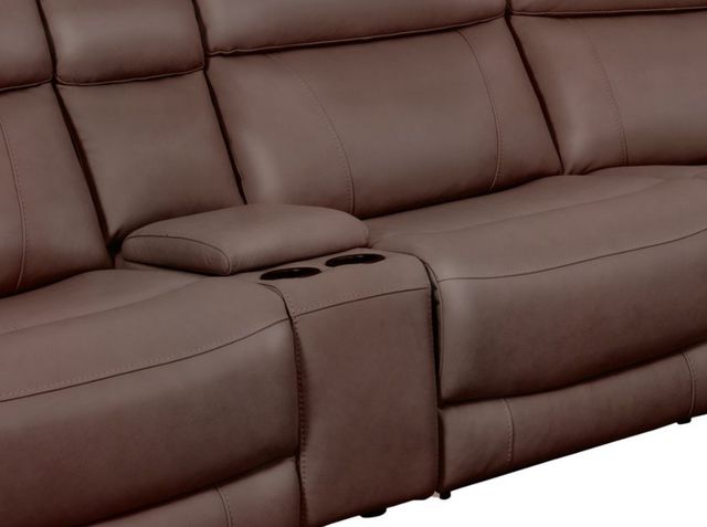 Parker House® Calgary 6-Piece Autumn Umber Modular Power Reclining Sectional-1