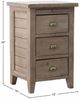 LH Home Irish Coast 3-Drawer Nightstand -1