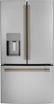 Café™ Brushed Bronze Refrigeration Handle Kit-1