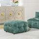 Stylecraft Dann Foley Lifestyle Dark Celadon Ottoman-1