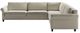 Luonto® Furniture Customizable Hugo 3-Piece King Sleeper Sectional-1