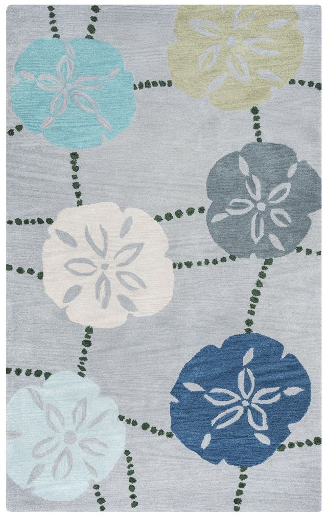 Rizzy Home Cabot Bay Blue 2'6" x 8' Runner Rug-0