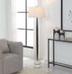Uttermost® Miraz Black/White Floor Lamp-1