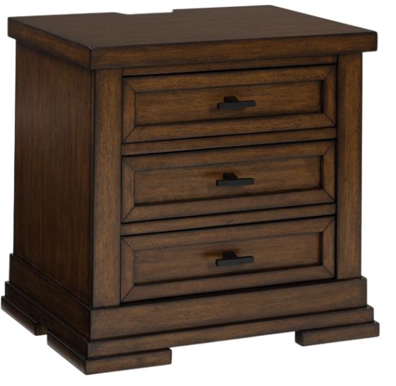 Signature Design by Ashley® Taffenbrook Medium Brown Nightstand-0