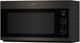 Whirlpool® 2.1 Cu. Ft. Fingerprint Resistant Black Stainless Steel Over the Range Microwave with Sensor Cooking and AccuPop™-2