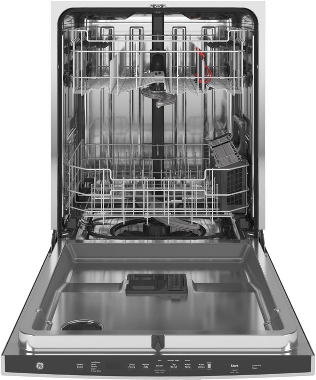 GE® 24" Fingerprint Resistant Stainless Steel Built In Dishwasher-1