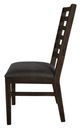 International Furniture Direct Black Balam 2-Piece Oil Black Side Chair Set-1