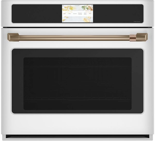 Café™ 30" Matte White Single Electric Wall Oven-0