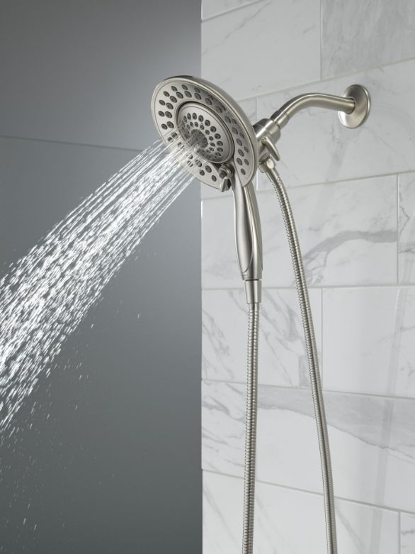 Delta Universal Showering In2ition® Lumicoat® Stainless 5-Setting 2-in-1 Shower-3