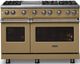 Viking® 5 Series 48" Golden Hour Pro Style Gas (NG) Range with Polished Chrome Trim-4