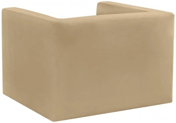 Meridian Furniture Henson Camel Velvet Chair-3
