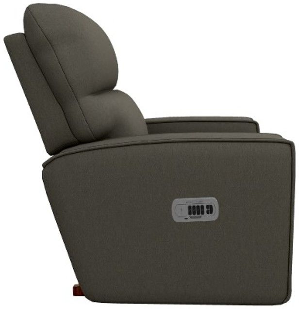 La-Z-Boy® Maddox Smoke Power Rocking Recliner with Headrest and Lumbar-3