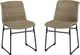 Signature Design by Ashley® Amaris 2-Piece Black/Brown Metal/Resin Wicker Outdoor Dining Side Chair-0