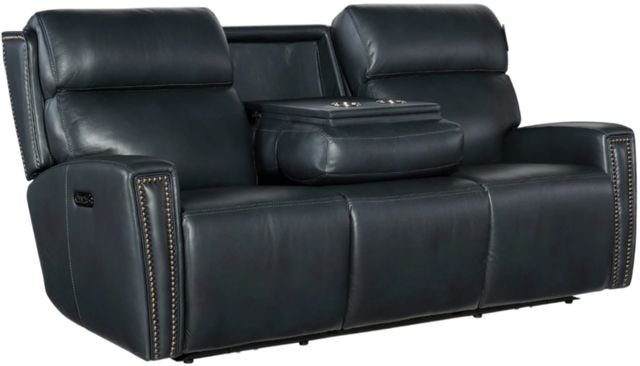 Hooker® Furniture MS Ruthe Salvo Denim Zero Gravity Power Reclining Sofa-3