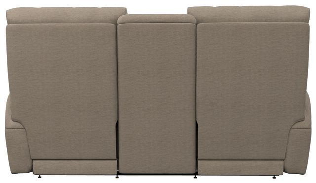 La-Z-Boy®  Cassian Sand Power Reclining Loveseat with Console, Headrest, and Lumbar-4