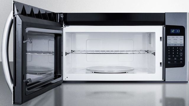 Summit® 1.6 Cu. Ft. Stainless Steel Over The Range Microwave-2