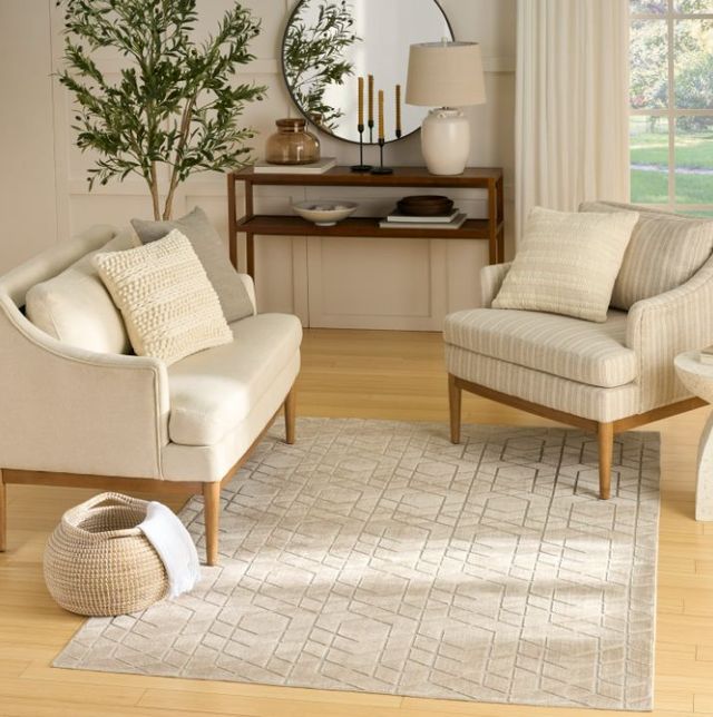 Nourison Home™ Washable Charm 5'x7' Style 1 Area Rug-1