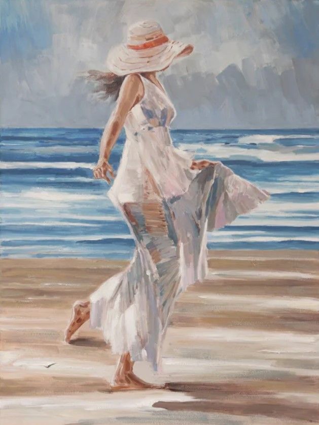 Stylecraft Elegant Shore Stroll Wall Art-1