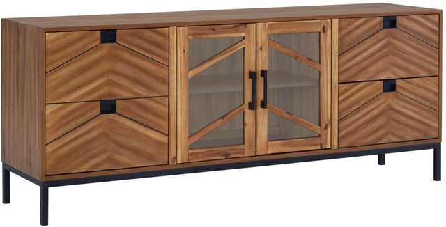 Legends Home Astoria Brown TV Console-0
