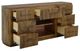 International Furniture Direct Balam Barrel Brown Console-3